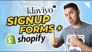 How to connect a Klaviyo signup form to your Shopify store