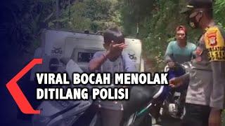 Viral 2 Bocah Menolak Ditilang Polisi di Gowa, Sulawesi Selatan