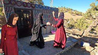 The conflict between Ruqiya and her mother-in-law Goli to demand money in the heart of the mountains