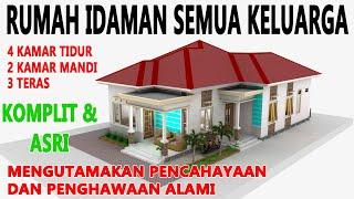 RUMAH MINIMALIS IDAMAN 9.5X15 M || 4 KAMAR TIDUR || 2 kamar mandi dalam