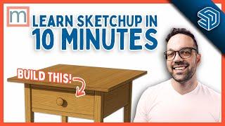 SketchUp Tutorial for Beginners - Learn SketchUp in 10 MINUTES | (SketchUp Free 2022)