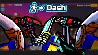 Moonblades VS Dash Weapons | Speed Comparison - Pixel Gun 3D