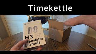 Timekettle M3 Language Translator Earbuds Al Semantic Tech (EPISODE 4913) Amazon  Unboxing Video