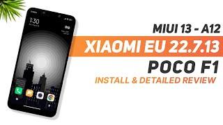 MIUI 13 Xiaomi EU 22.7.13 For Poco F1 | Android 12 | Always On Display & More Features