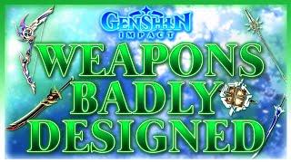 The Problem With Genshin Impact's Weapon System