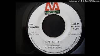 Tribulations - Rain A Fall / Version - Micron 7"