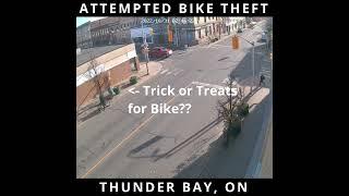 Attempted Bike Theft - Halloween 2022