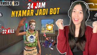 PRANK TAMPILAN BOT, SOLO SQUAD MUSUH AUTO PANIK - FREE FIRE INDONESIA