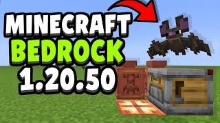 EVERYTHING NEW in Minecraft Bedrock Edition 1.20.50 Update