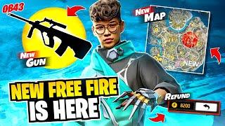 New Free Fire is Here  *must watch* New Update OB43 - Garena Free Fire