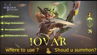 Should you summon for IOVAR?       watcher of realms
