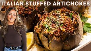 Italian Stuffed Artichokes (New Year's Appetizer)