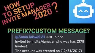 How To add and setup Invite Manager in Discord 2020