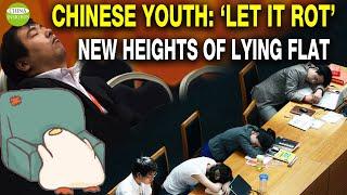 After lying flat, a new trend among China's youth is to “let it rot (bai lan)” which worries CCP