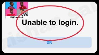 How To Fix Unable To Login. Code c najm 0030 cqnb 0005 Problem Solve in PES 2021