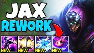 THE JAX REWORK IS HERE AND IT'S 100% AMAZING! (BRAND NEW ABILITIES?)