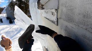 I Was Hired To Remove Ice From Customer's Home