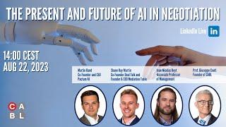 LinkedIn Live: The Present and Future of AI in Negotiation