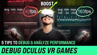 Debug And Analyze Performance In Oculus Quest 2 Games With Unity