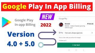 Google play billing library version 4 | In App Purchase | Part 1