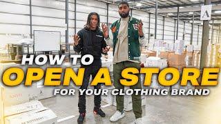 How to Open a Store for Your Clothing Brand | The Kiosk vs. Brick and Mortar Method