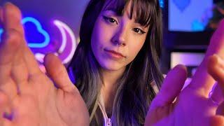 ASMR Personal Attention to Fall Asleep  (hand movements + humming)