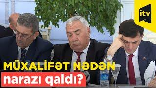 İqtidar və müxalifət Milli Məclisdə bir araya gəldi