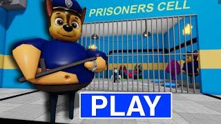 PAW PATROL BARRY'S PRISON RUN! (OBBY) {NEW UPDATE} _ ROBLOX GAME PLAY