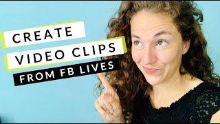 Facebook Tutorial:  How to Create Video Clips Inside Creator Studio