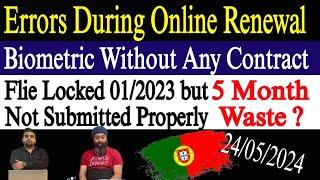 Biometric Without Any Job contract | Errors During Online Renewal TRC