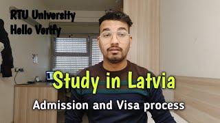 Study in Latvia| Admission and visa Process| Universities|Fees|jobs|