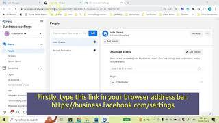 How to add Admin into your Facebook business manager