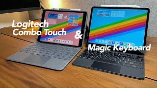Logitech Combo Touch vs. Magic Keyboard