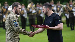 Володимир Зеленський вручив нагороди з нагоди Дня Конституції 28.06.2024