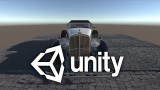 Unity - Car with moving light and camera