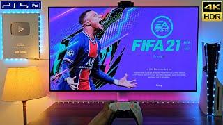 FIFA 21 on PS5 PRO