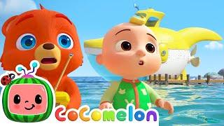 Down By the Bay (with Submarines!) | CoComelon Animal Time | Animals for Kids