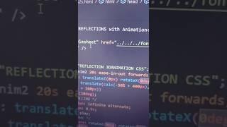 CSS 3D Animation with Reflection and Finally Done!  @jmc23id