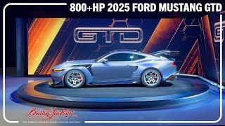 2025 Ford Mustang GTD Unveil // 50/50 Weight Distribution & 800+hp // BARRETT-JACKSON