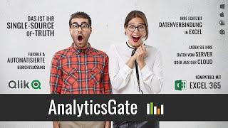 AnalyticsGate - Das Excel Add-in für Qlik Sense | Business Intelligence