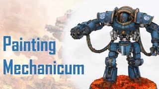 How to Paint Mechanicum in Blue for Warhammer: The Horus Heresy