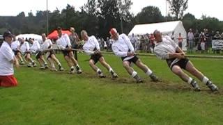 2012 UK Outdoor Tug of War Championships - Men 600 Kilos Final - First End