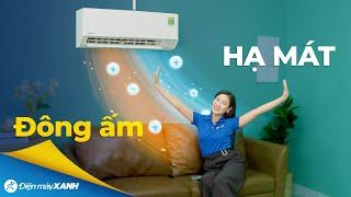 Đông ấm, hạ mát, thoải mái quanh năm với chiếc MÁY LẠNH 2 CHIỀU này của Panasonic!