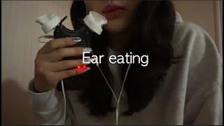 귀 먹는 소리 | 이어이팅 | ASMR | Ear eating sounds | 호불호 주의️