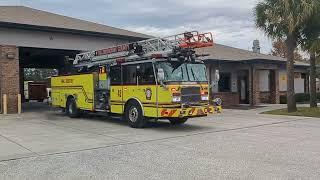 HCFR Rescue & Ladder 42 Responding