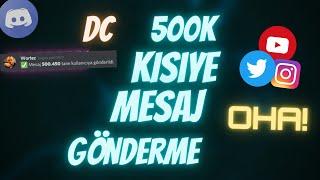 Discord 500 Bin Kişiye Mesaj Göndermek |  Discord Reklam Yapma -Discord Sunucu Büyütme