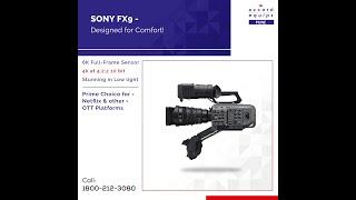 Sony FX 9, Full Frame 6K Sensor, Netflix approved Camera