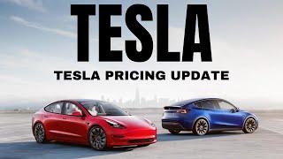 Tesla Pricing Update | Model 3 vs Model Y