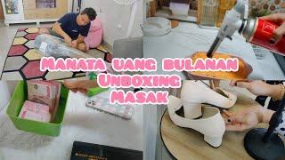 MENATA UANG BULANAN | YANG DI MASUKIN CUMAN DIKIT | UNBOXING SEPATU DAN RINGLIGHT