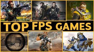 TOP FPS GAMES for Mobile | HIGH GRAPHICS Battle Royale Games for Android 2021